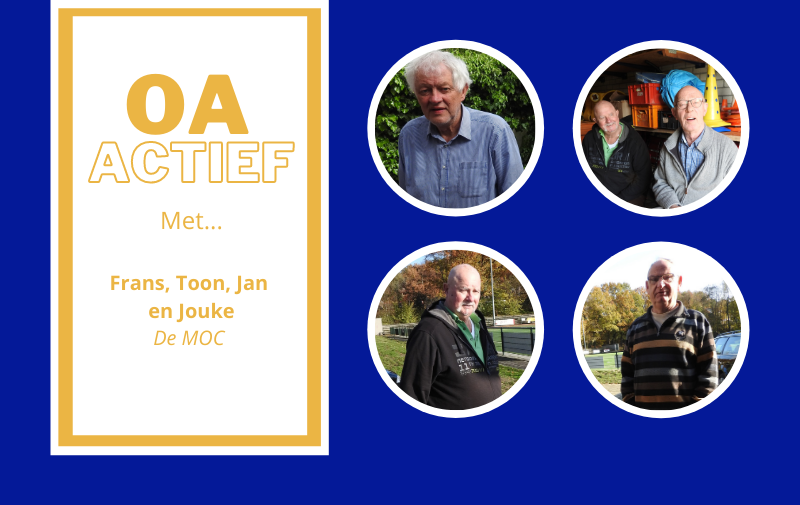 OA actief met de mannen van de MOC