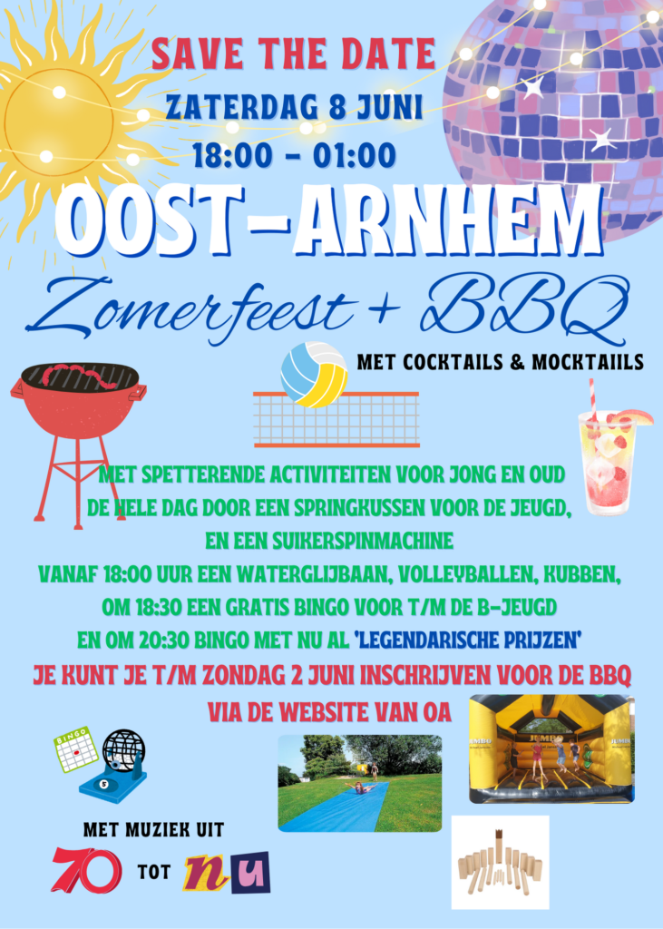 Aanmelden BBQ '8 juni'