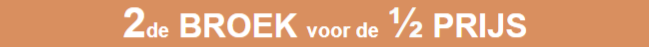 een mooie aanbieding bij Broekman Mode