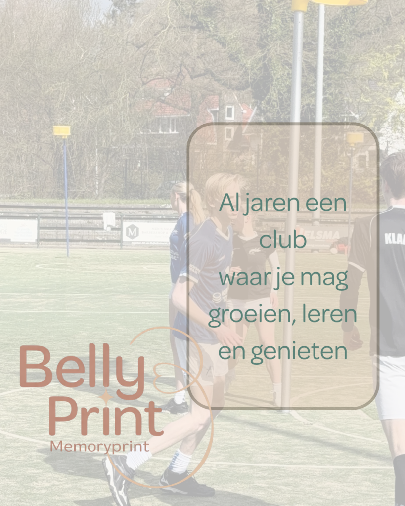 Mag ik aan jullie voorstellen: Marije  van der Windt, moeder van, eigenaar van Bellyprint & Memoryprint en trotse sponsor van OA.