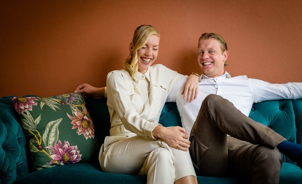 Mag ik aan jullie voorstellen: Jante en Gjalt de Vries, de nieuwe generatie bij Landgoed Groot Warnsborn en trotse sponsors van OA.